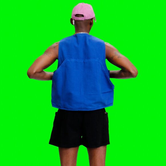 meals Blueberry Work Vest size Small - Picture 3 of 6